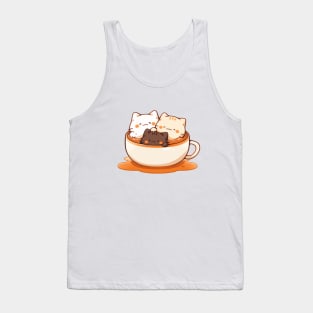 Cute kittens in the cup Tank Top